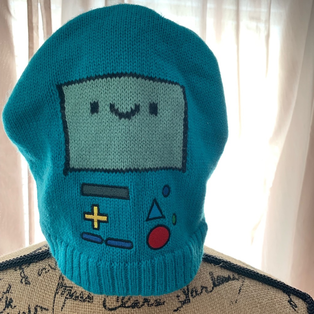 Adventure time BMO beanie. Size Small